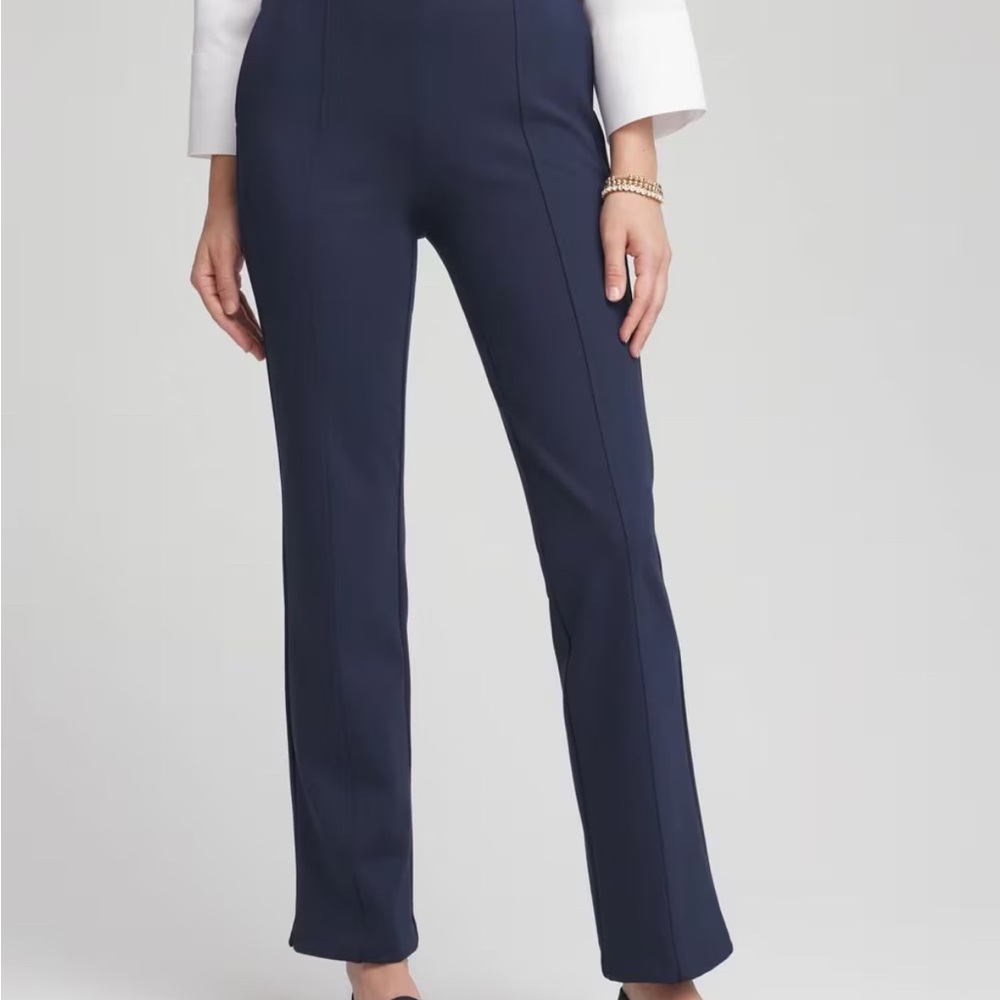 Chico's Classic Navy Juliet Pants